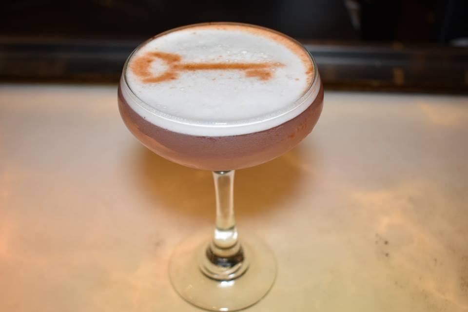 Key to the Vault is a classic Line & Lariat cocktail. 