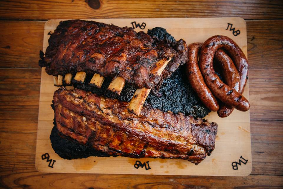 Iron Works makes serious eats, from barbecue meals by the plate or by the pound. 