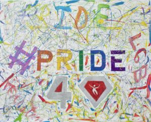 "Pride #3" by Jumper Maybach; the original to be gifted to Mayor Turner on Saturday