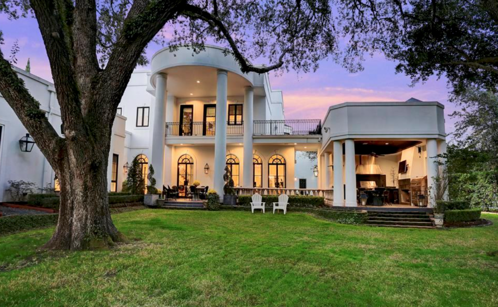 The home at 24 Crestwood sits on slightly more than a half acre.