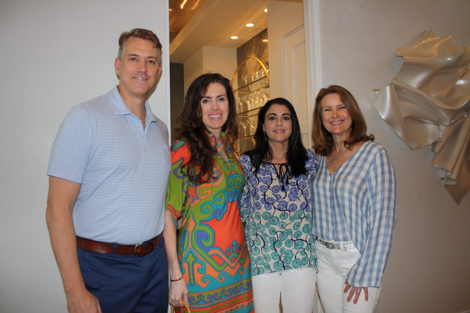 Stunning Piney Point Home Hosts a Rollicking Fiesta That's a Sure Home