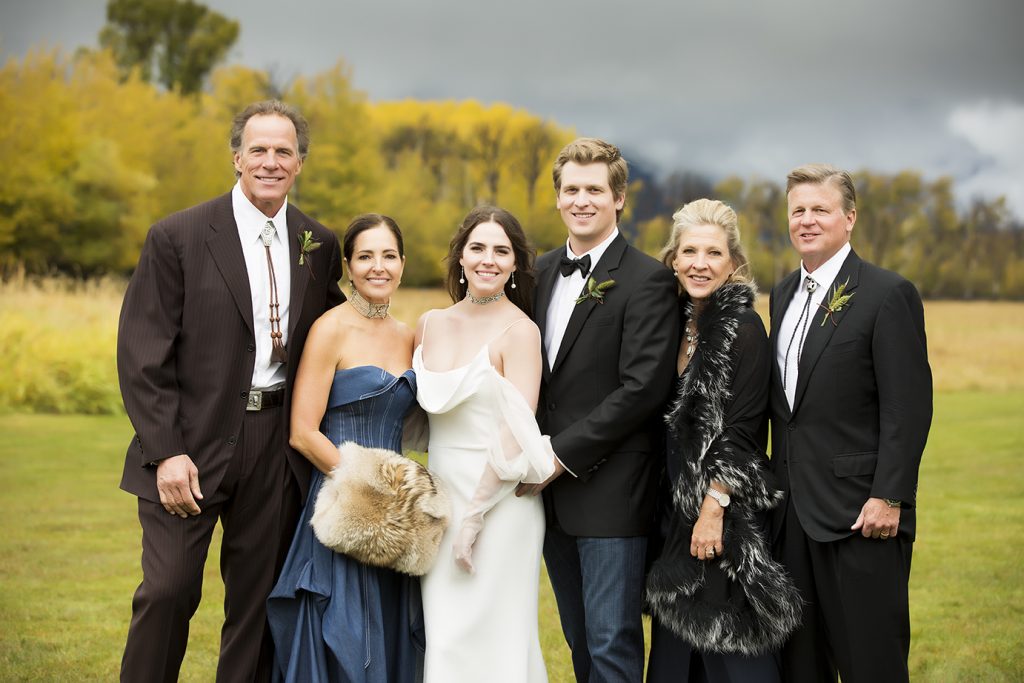 Sloan Childress/William Cummins wedding in Jackson Hole, Wyo. (Photo by Florence McCall Photography)