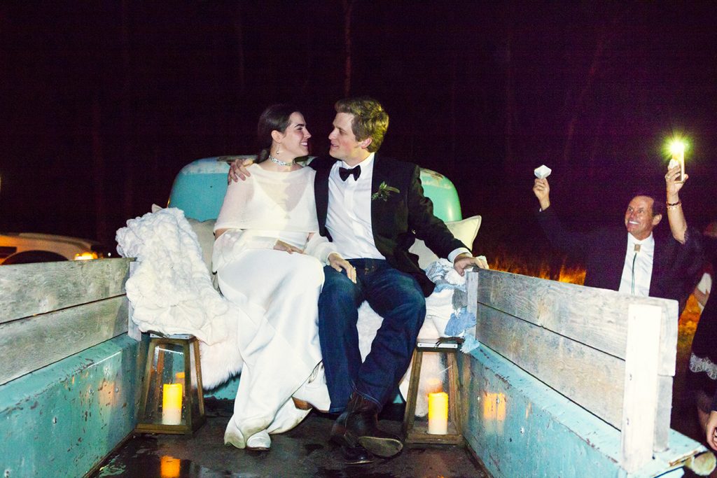 Sloan Childress/William Cummins wedding in Jackson Hole, Wyo. (Photo by Florence McCall Photography)