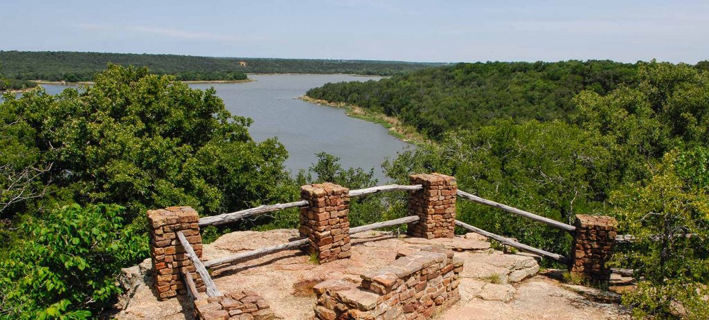 Lake Mineral Wells State Park. Photo via Texas Parks & Wildlife.