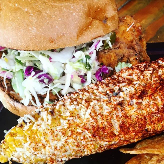 Among its many specials, Woodshed Smokehouse offers the animal, sausage and cobbler of the day. 