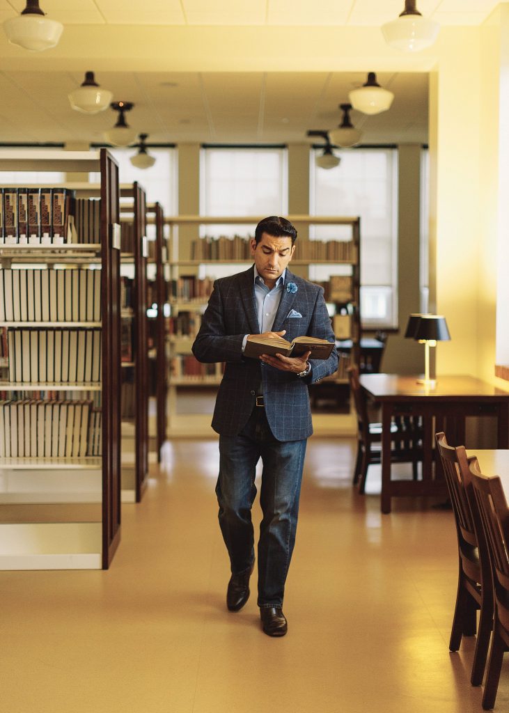 Libraries have always played a big part in Mister McKinney's passion for preservation.