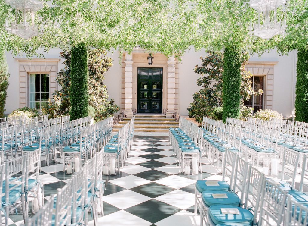 Sara Fay Egan, owner of Jackson Durham Events, was the maestro behind the couple’s L.A. wedding.