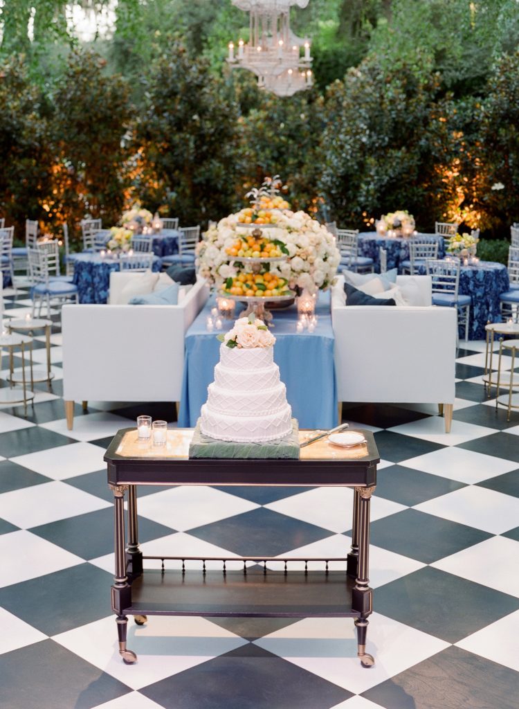 Ashley's mom, an interior designer, was heavily involved in involved in the wedding-planning process, working closely with Ashley and Egan.