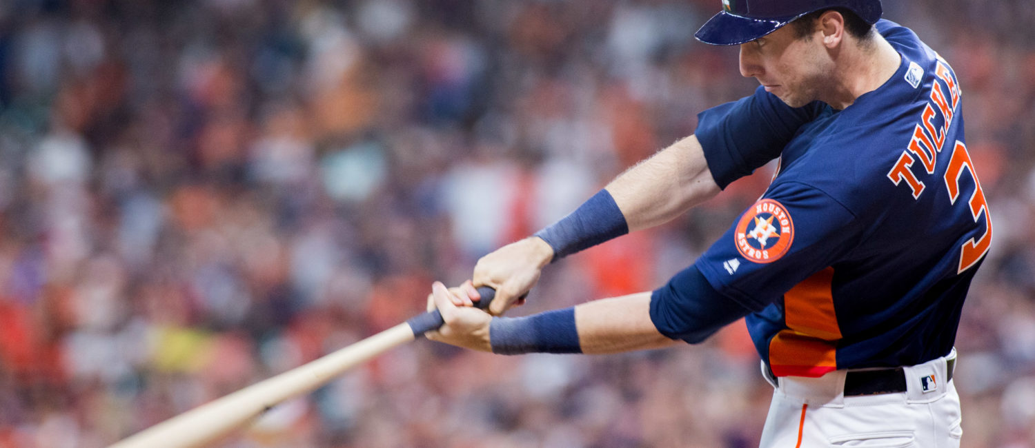 Astros rookie Kyle Tucker swing