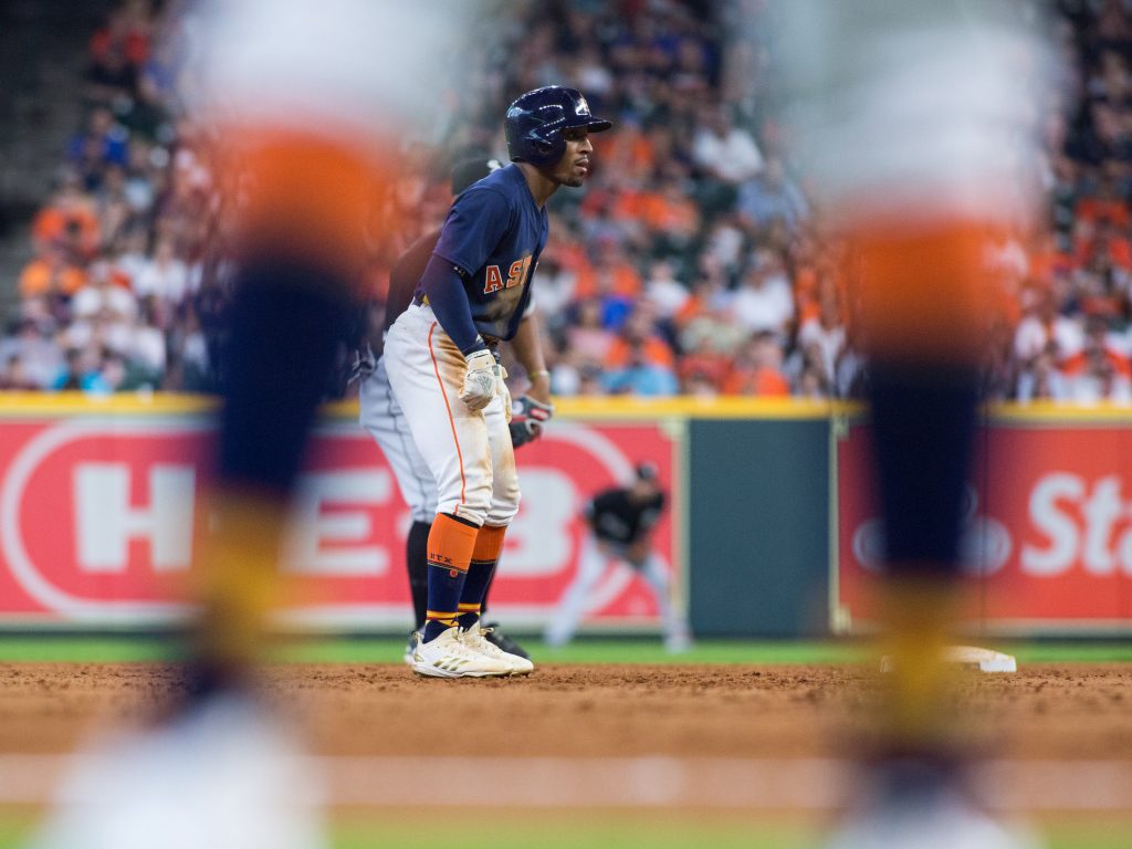 Tony Kemp is making the most of his openings for the Astros. (Photo by F. Carter Smith.)