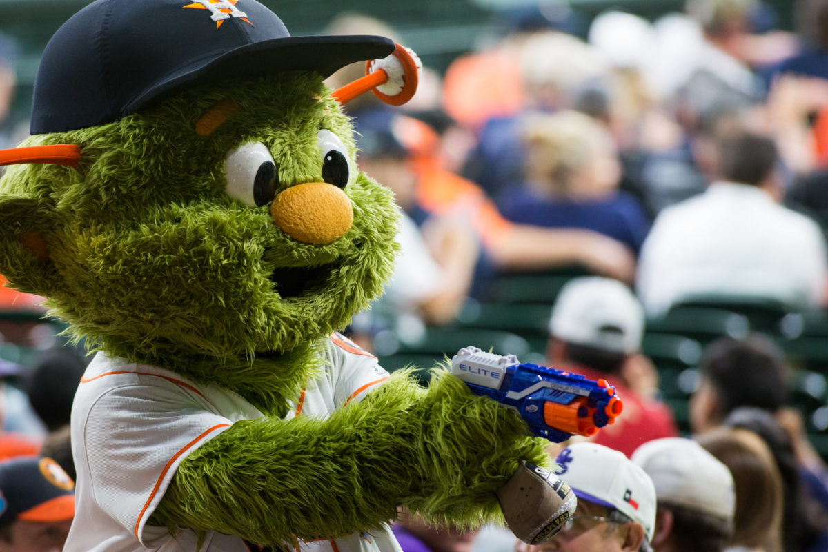 Crushing on Orbit — Why I Want to Marry the Houston Astros' Green Mascot