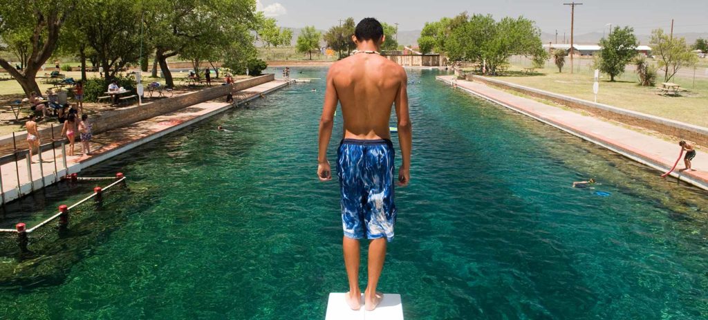 Balmorhea State Park pool
