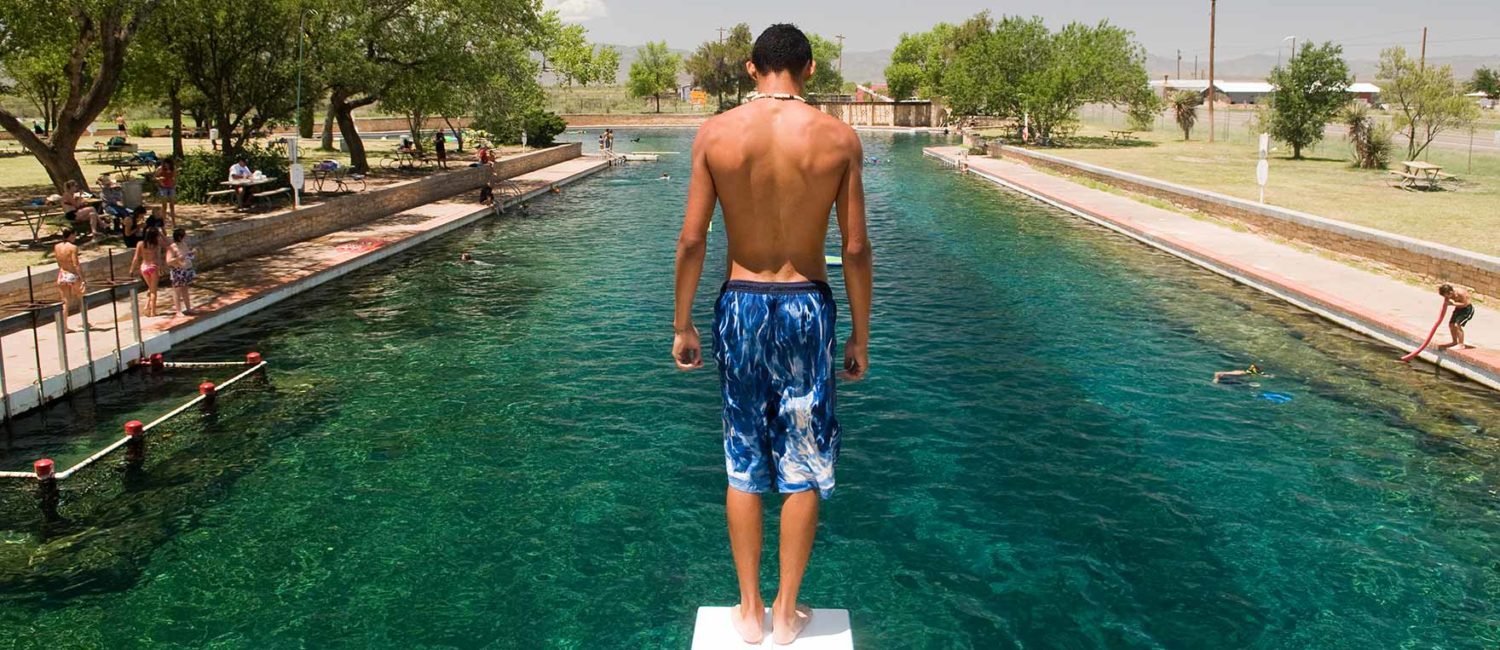 Balmorhea State Park pool