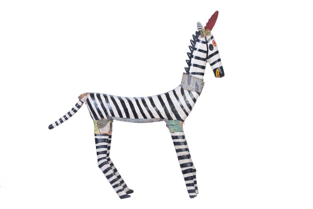 Bambara zebra marionette 