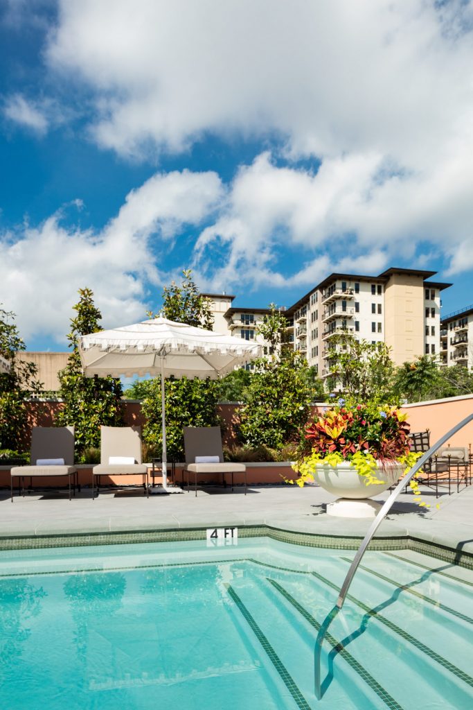 The Mansion's new pool is our favorite in town.