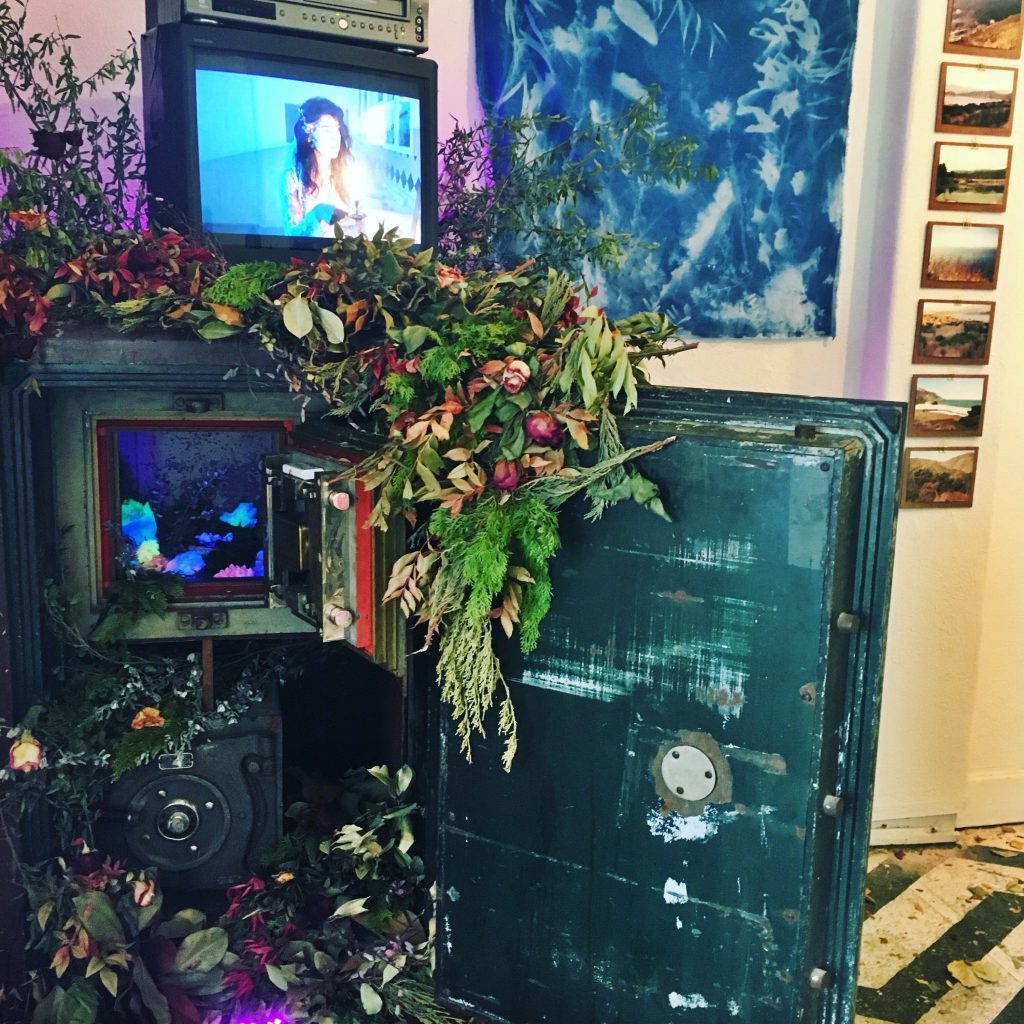 From Shamsy's "Hydroplantics" installation at the Texas Theatre. 