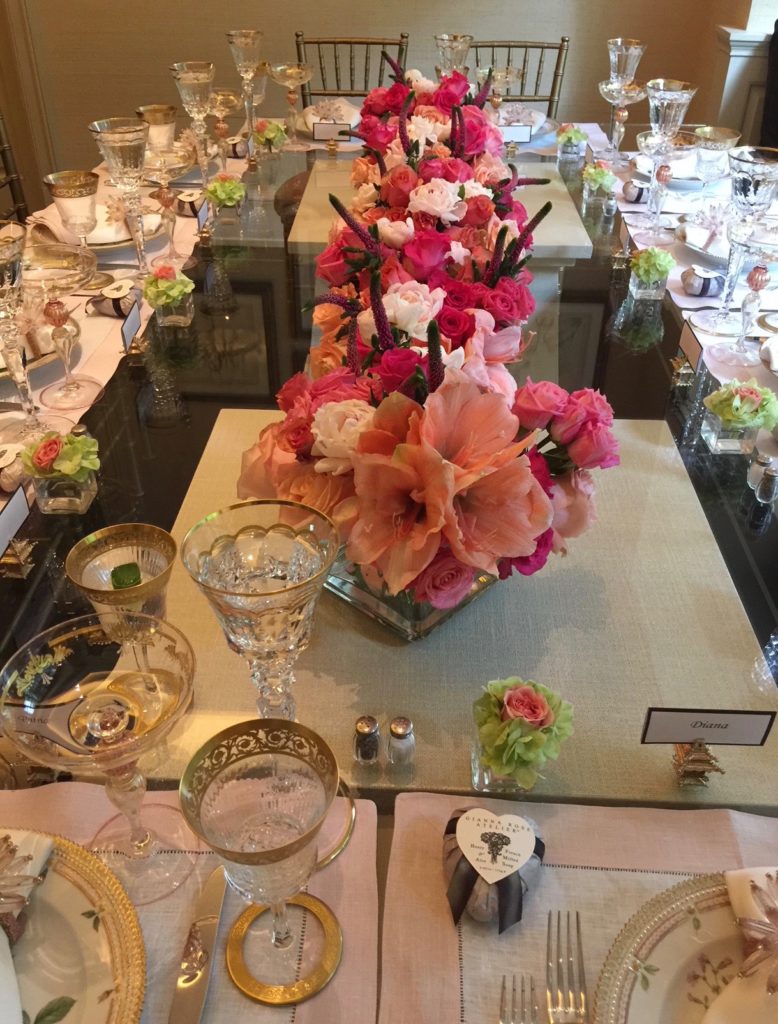 Sheridan & John Eddie Williams dinner parties in their River Oaks home