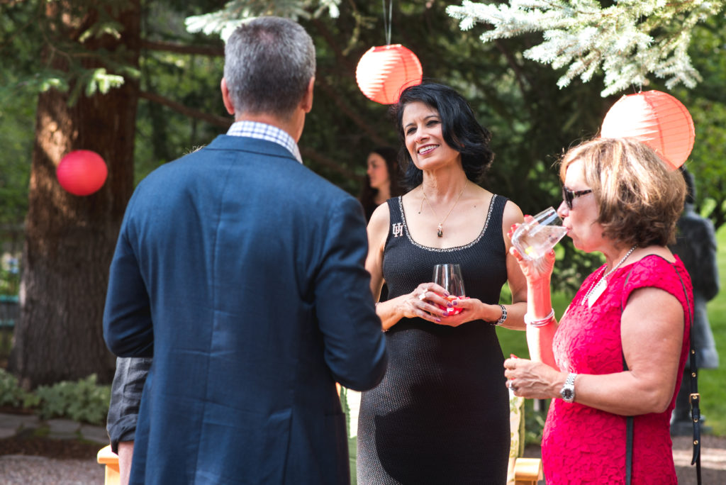 Gerald Hines event for UH College of Architecture & Design in Aspen