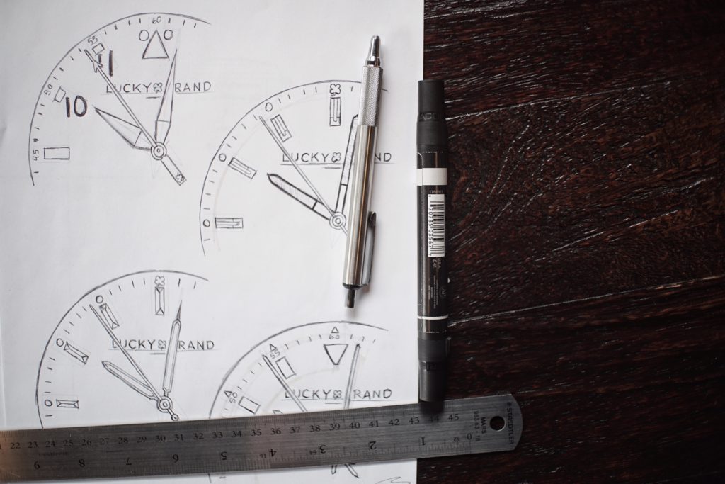 Every step is meticulously thought out, from sketching to handpicking the materials