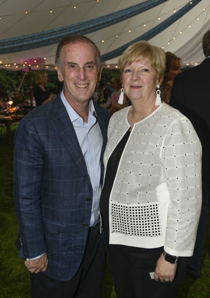 MD Anderson party at Gerald Hines home in Aspen