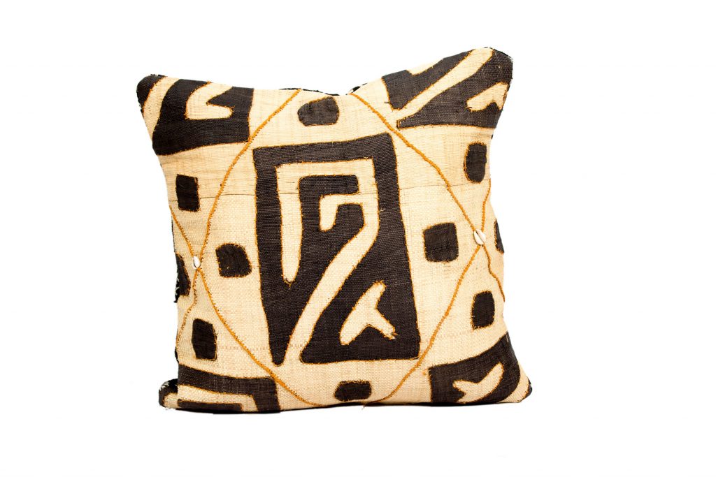 Kuba cloth pillow
