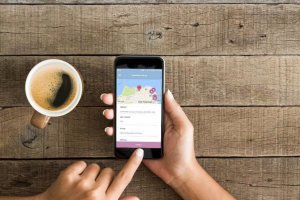 Track the progress of your clothes or find a drop-off near you via the Mulberry app