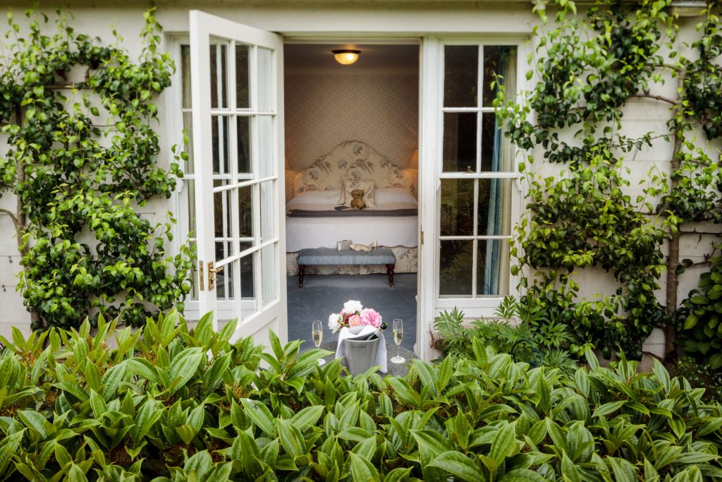 Ballymaloe House room patio