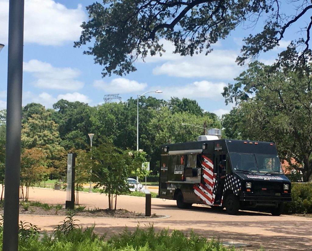 Food trucks and pop-up cafes will spring up across the park until a permanent operator signs on. 