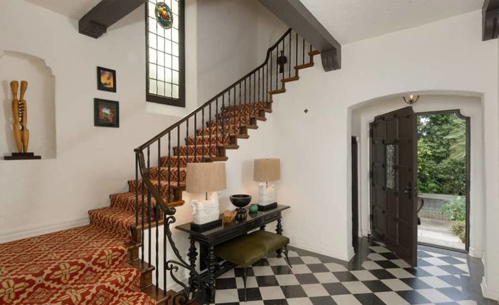 Walking in the home gives you an immediate sense of the eclectic vibe. 