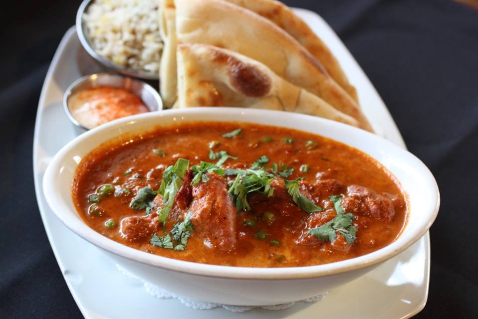 Authentic Chicken Tikka Masala was a must-have at Queen Vic's.
