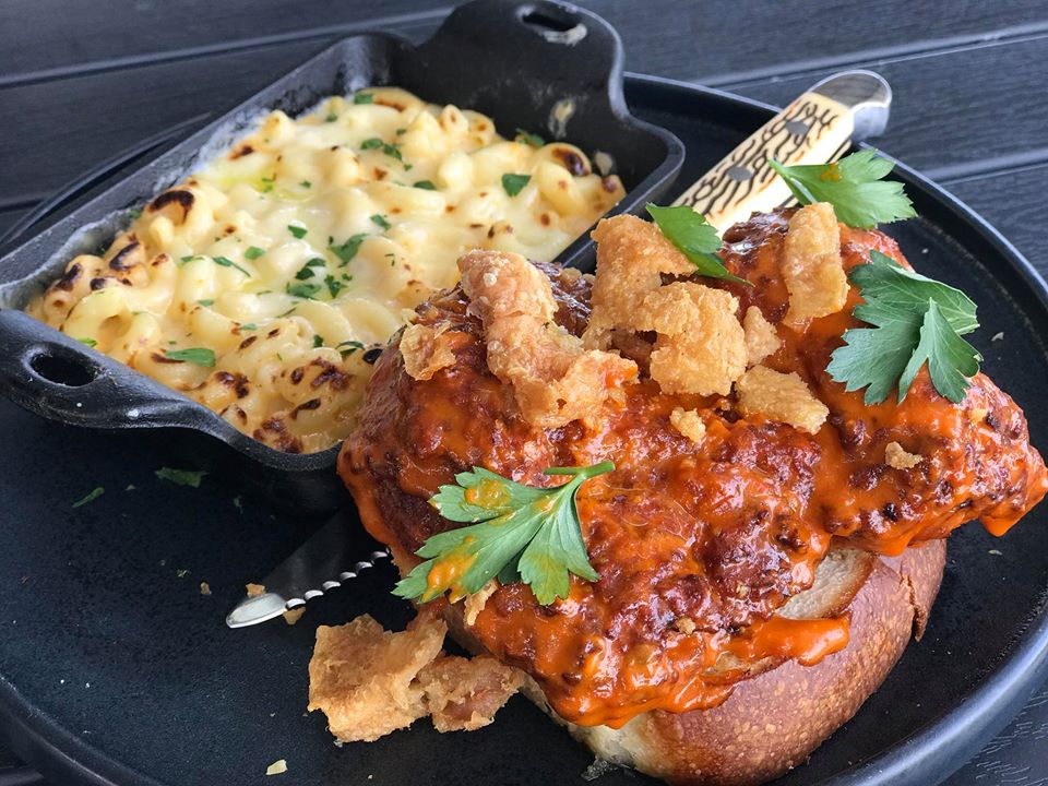 That's some hot fried chicken. 