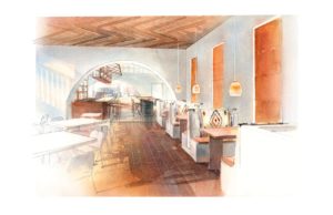 texican court rendering restaurant
