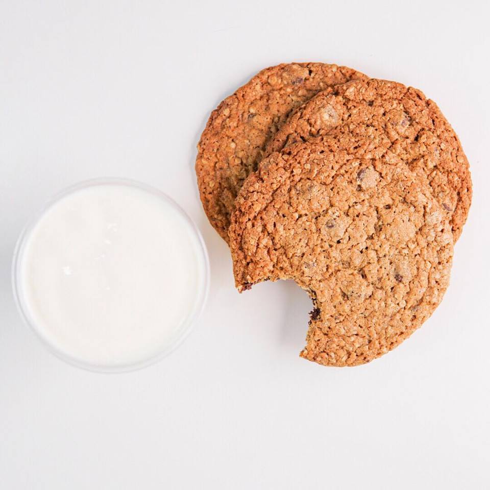 Oatmeal chocolate chip cookies are a dessert alternative. 