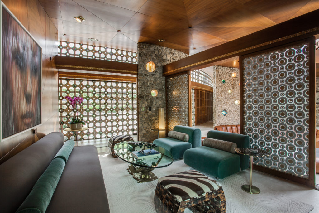 The house has maintained its retro charm over the years. 