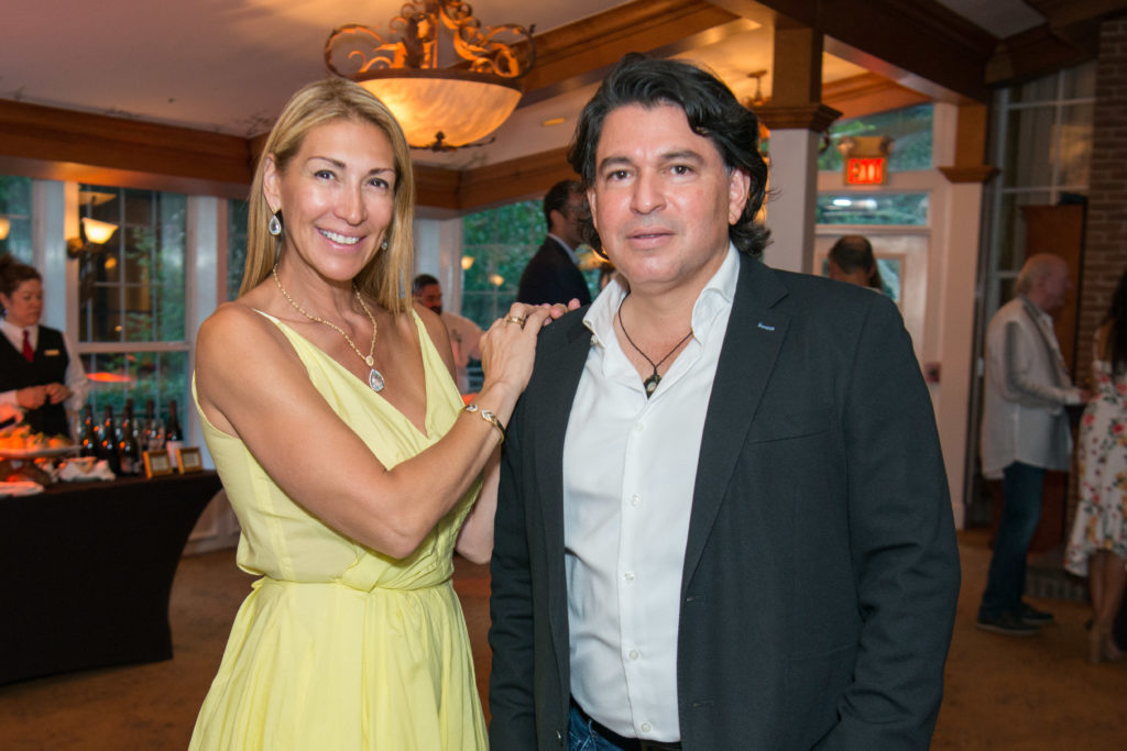 Guests enjoy an evening at The Houstonian Manor House