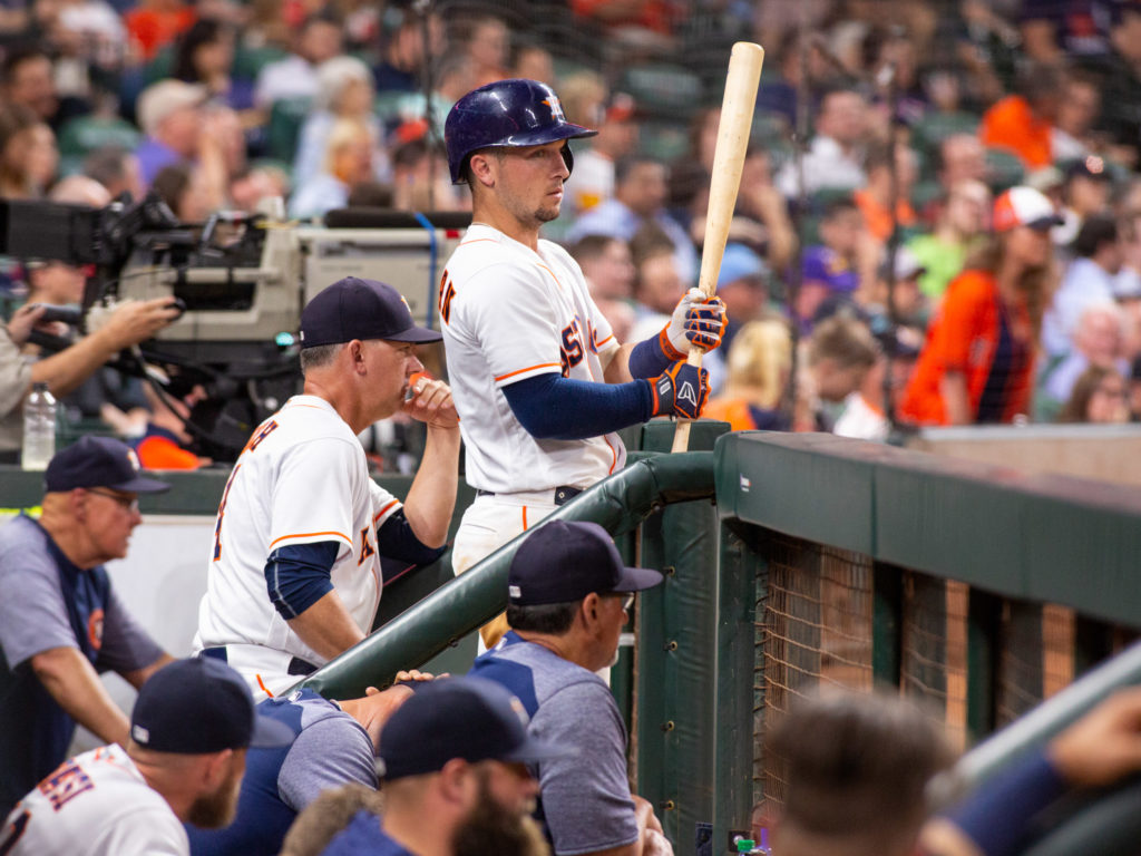 Alex Bregman bat Astros