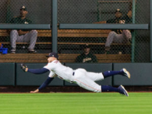 George Springer dive Astros
