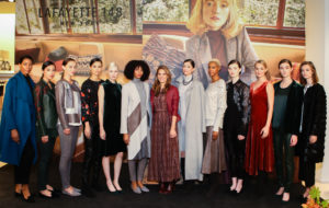 Brooke Jaffe with models