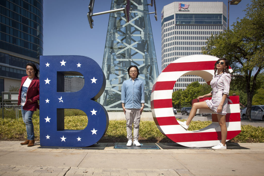 Kevin Kwan, Jimmy O. Yang, Gemma Chan