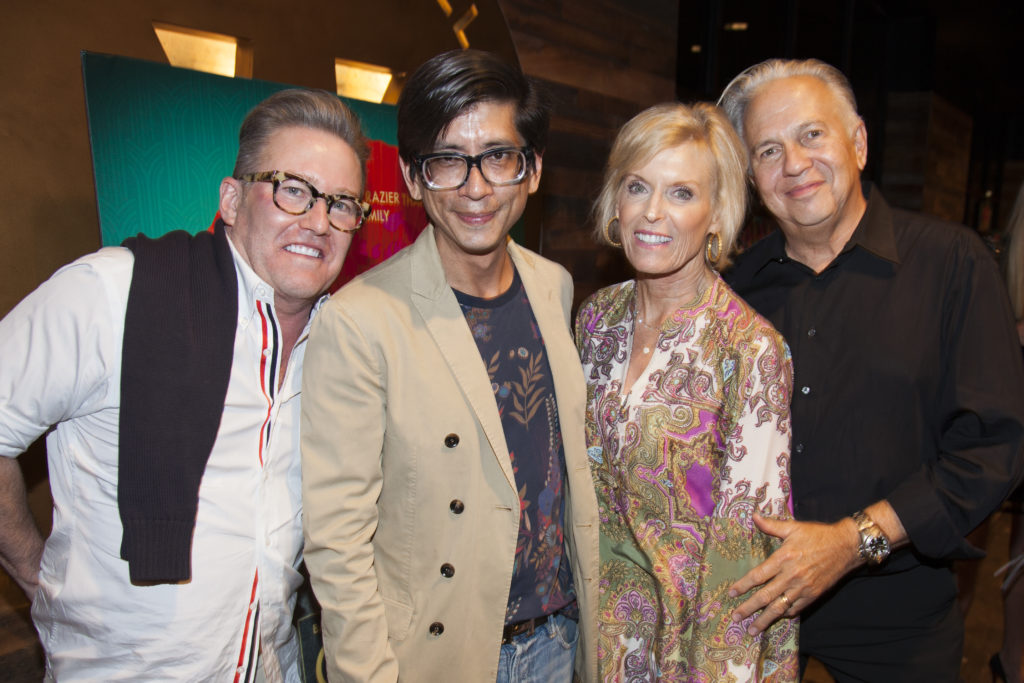 (From left)  Greg Frary, Billy Fong, Suzi Woo and David Woo