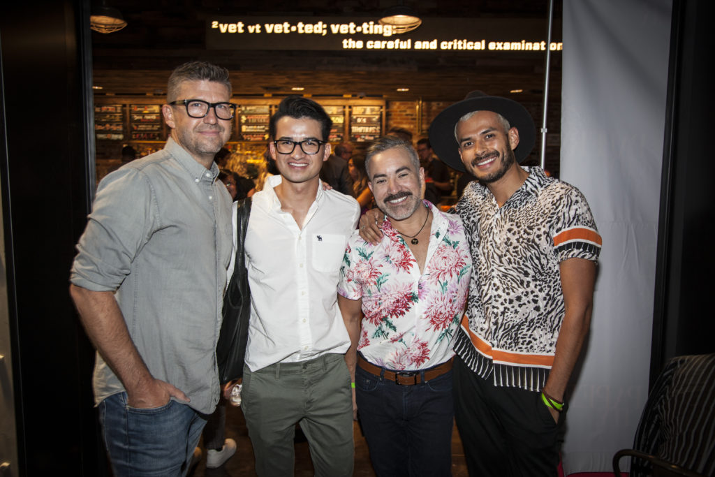 Ken Harden, Francois-Yves Auger, Andrew Gonzales and Jorge Gallegos