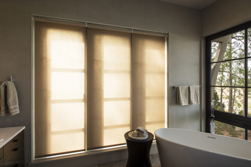 This Kiawah residence shows how striking — and mood setting — J Geiger shades can be.