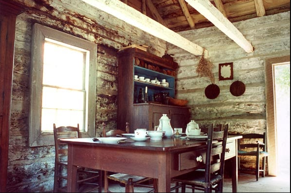 A window into another time: an interior with its early Texas treasures from the Winedale Historical Center. (Courtesy visitbrenhamtexas.com)