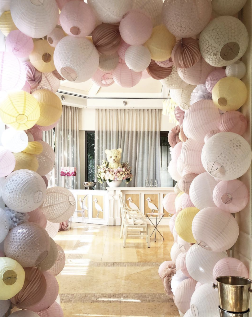 Todd Events made this baby shower memorable down to the last detail. (@toddevents)
