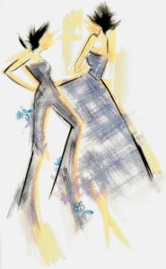 Son Jung Wan at New York Fashion Week September 2018