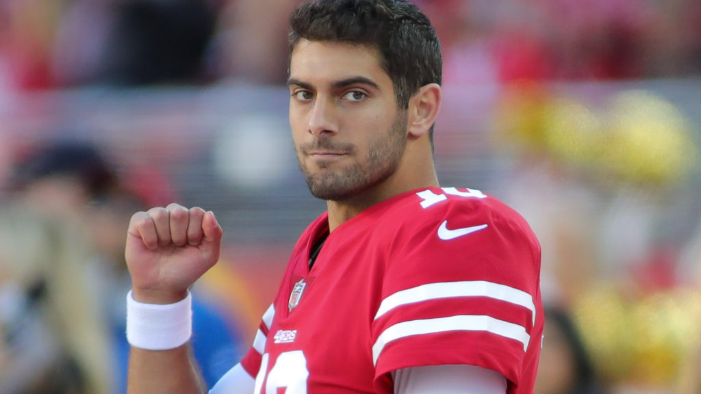Jimmy Garoppolo dates a porn star and has a $137.5 million contract.