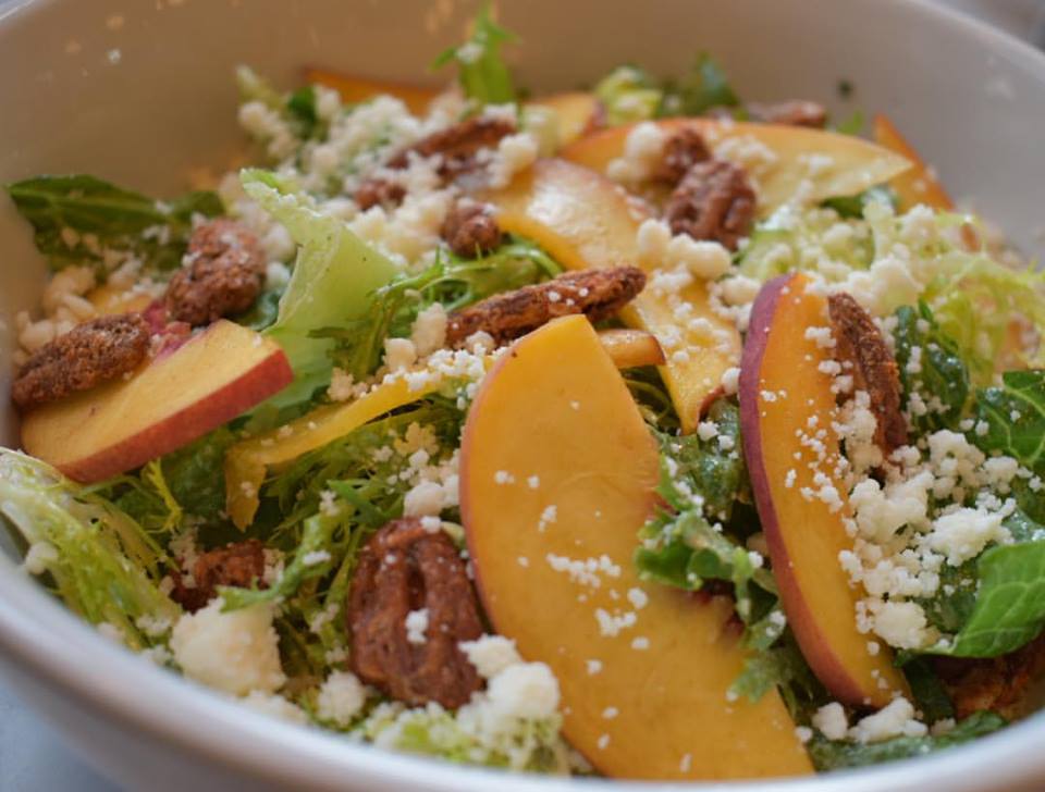 Salads are a must-have staple. 