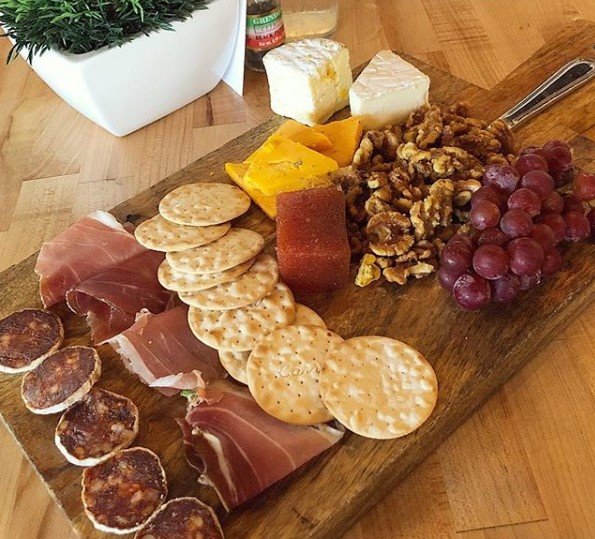 Cheeseboards are perfect pairings for drinks once the work day ends. 