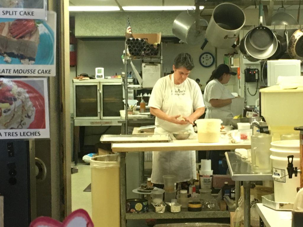 Lisa Biggerstaff runs Dacapo's with her twin Trese. 