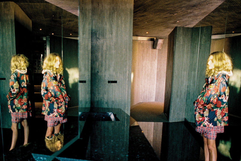 The house is all about sci-fi surrealism, sleek minimalism and innovative technology.  (Photo by Enmi Yang )